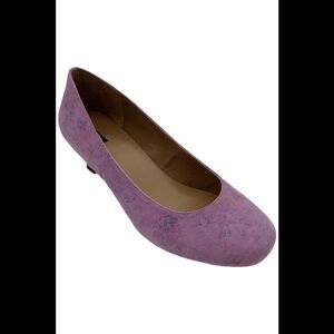 ARRAY Women's Flatter Heel Purple/Floral - Wide